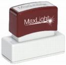 XL2-145
MaxLight Custom Pre-Inked Stamp 
5/8" x 2 7/16"