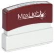 MaxLight Custom Pre-Inked Stamp 
3/16" x 2 1/2"