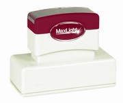 XL2-185
MaxLight Custom Pre-Inked Stamp 
15/16" x 2 3/4"