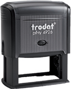 Custom Self-Inking Stamp 1-1/2 in. x 3 in. Good for up to 20,000 impressions before re-inking.